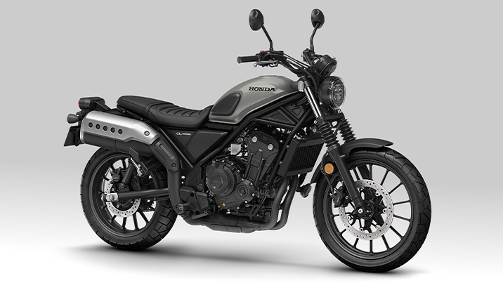 スクランブラースタイルのスポーツモデル「CL500」の一部仕様とカラーバリエーションを変更し発売