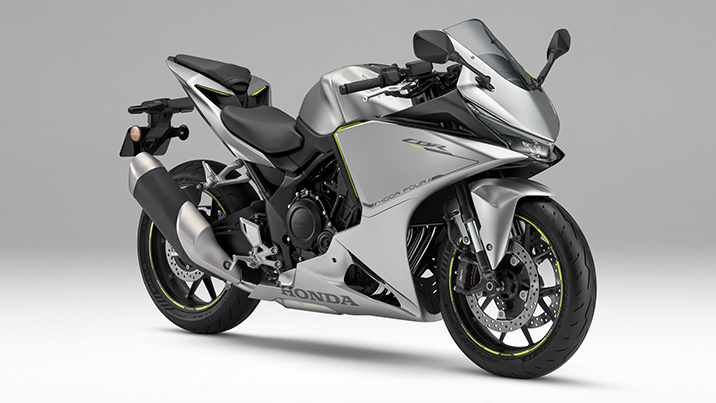 直列4気筒エンジンを搭載したフルカウルロードスポーツモデル「CBR400R FOUR E-Clutch」を発売